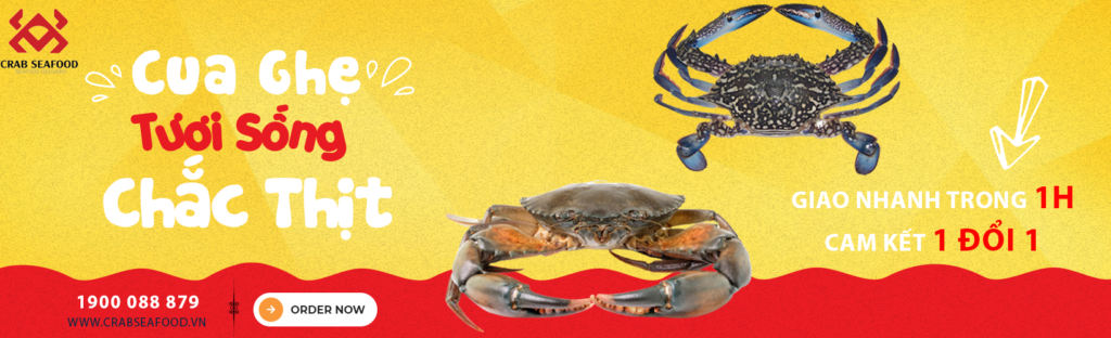 Cua Ghẹ Tươi Sống - Crab Seafood