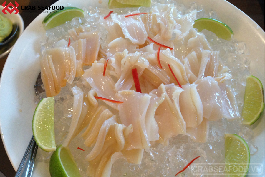 Ốc vòi voi sashimi - món ăn ngon bổ dưỡng cho nhiều người